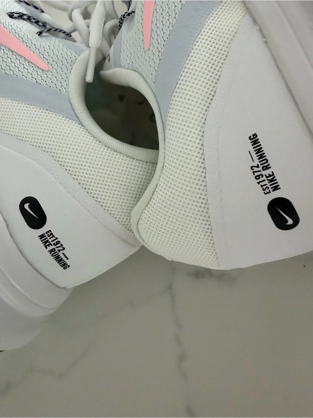 Nike size 10 Women’s Nike Zoom Span 3 Shoes For White/Pink New no tag.